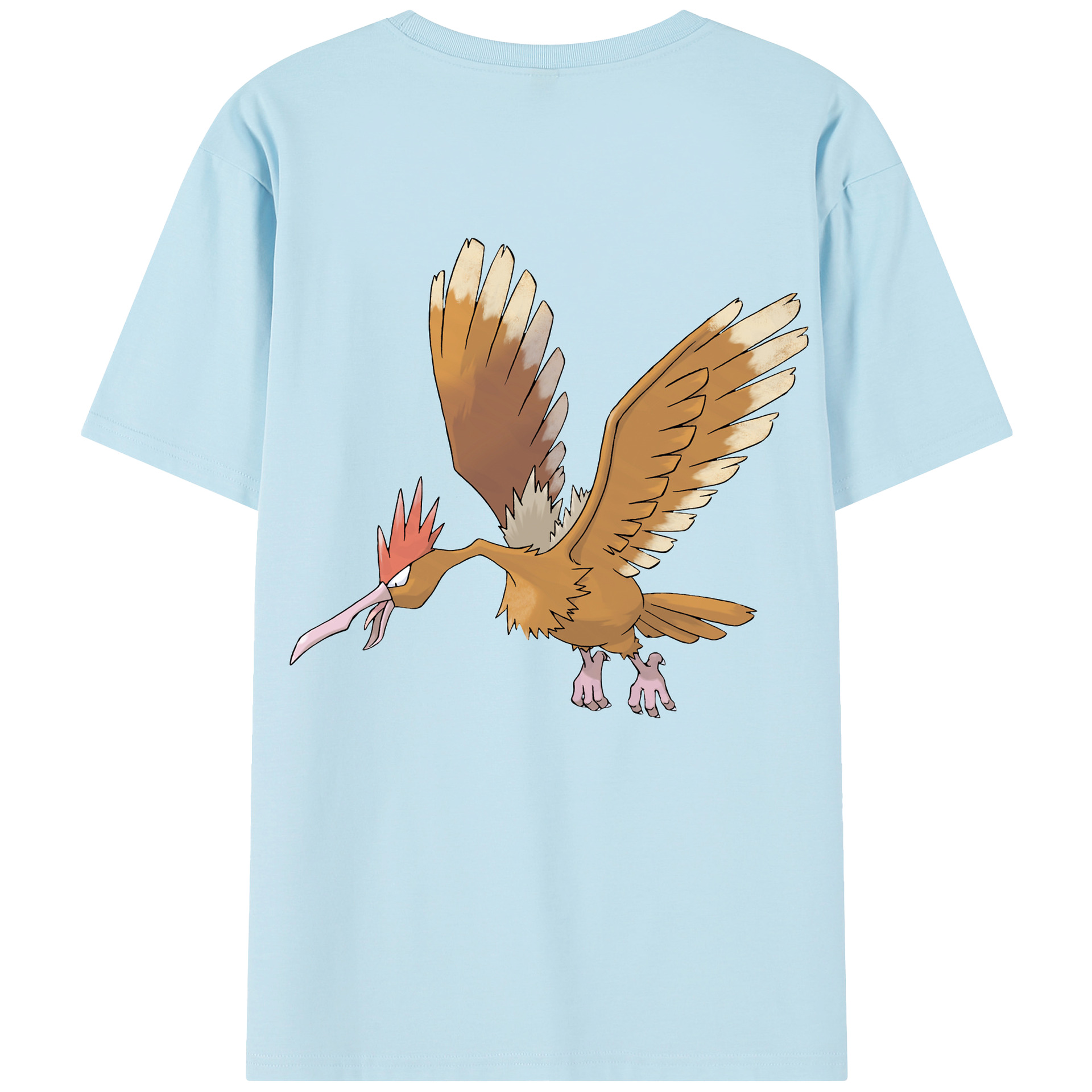 （画像用） ポケットモンスター Pokémon 綿100％半袖Tシャツ（背面プリント）